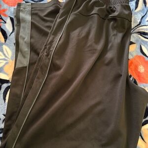 STARTER Men's Black and Grey Athletic Pants